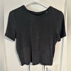 Lululemon Athletica Black Short Sleeve Tee